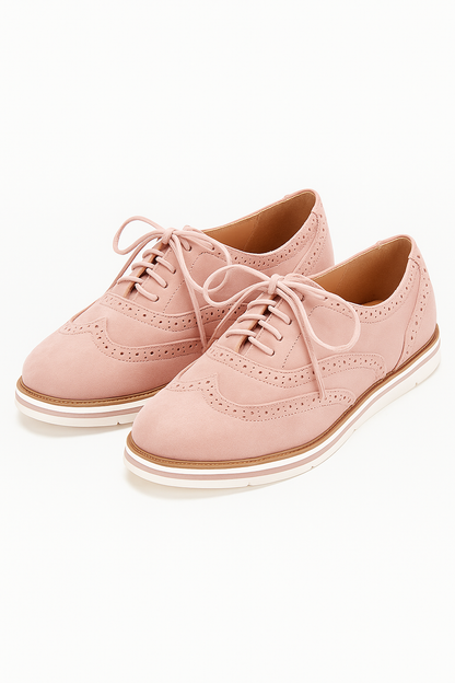 Ilena - Scarpe Donna Eleganti in Pelle Comode Rosa