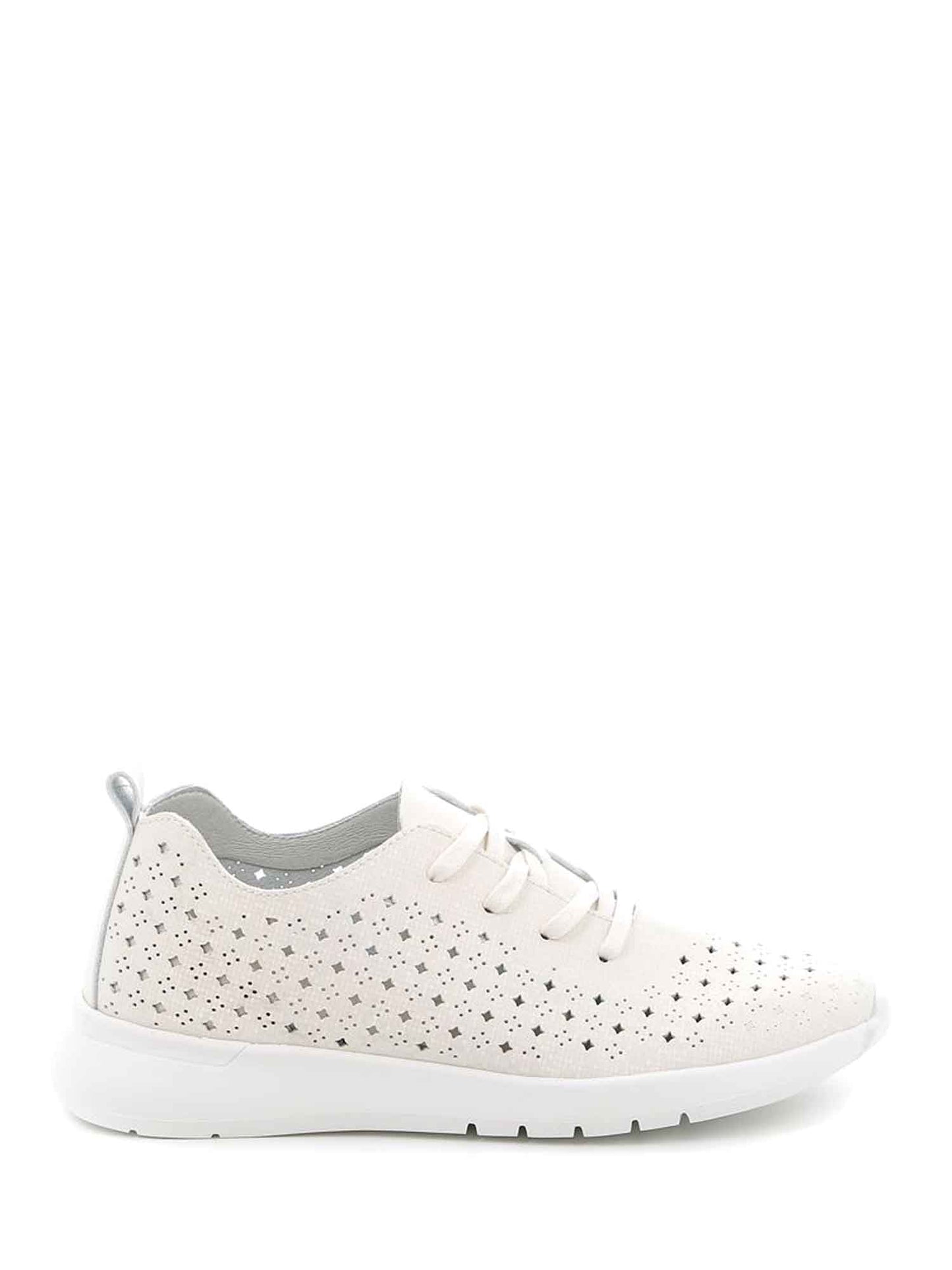 Leonardo - Sneakers Uomo Bianche Stile Moderno Casual