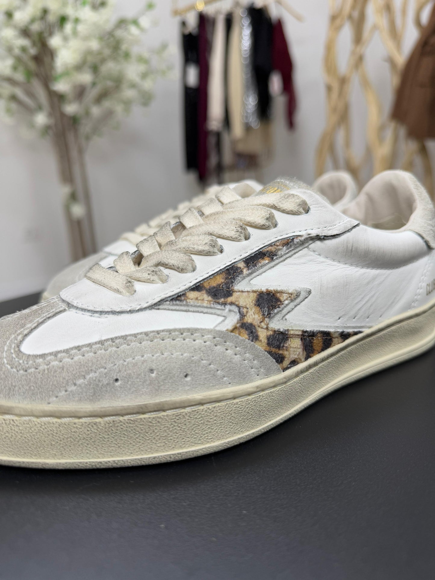 Graziella - Sneaker da donna bianche stile moderno