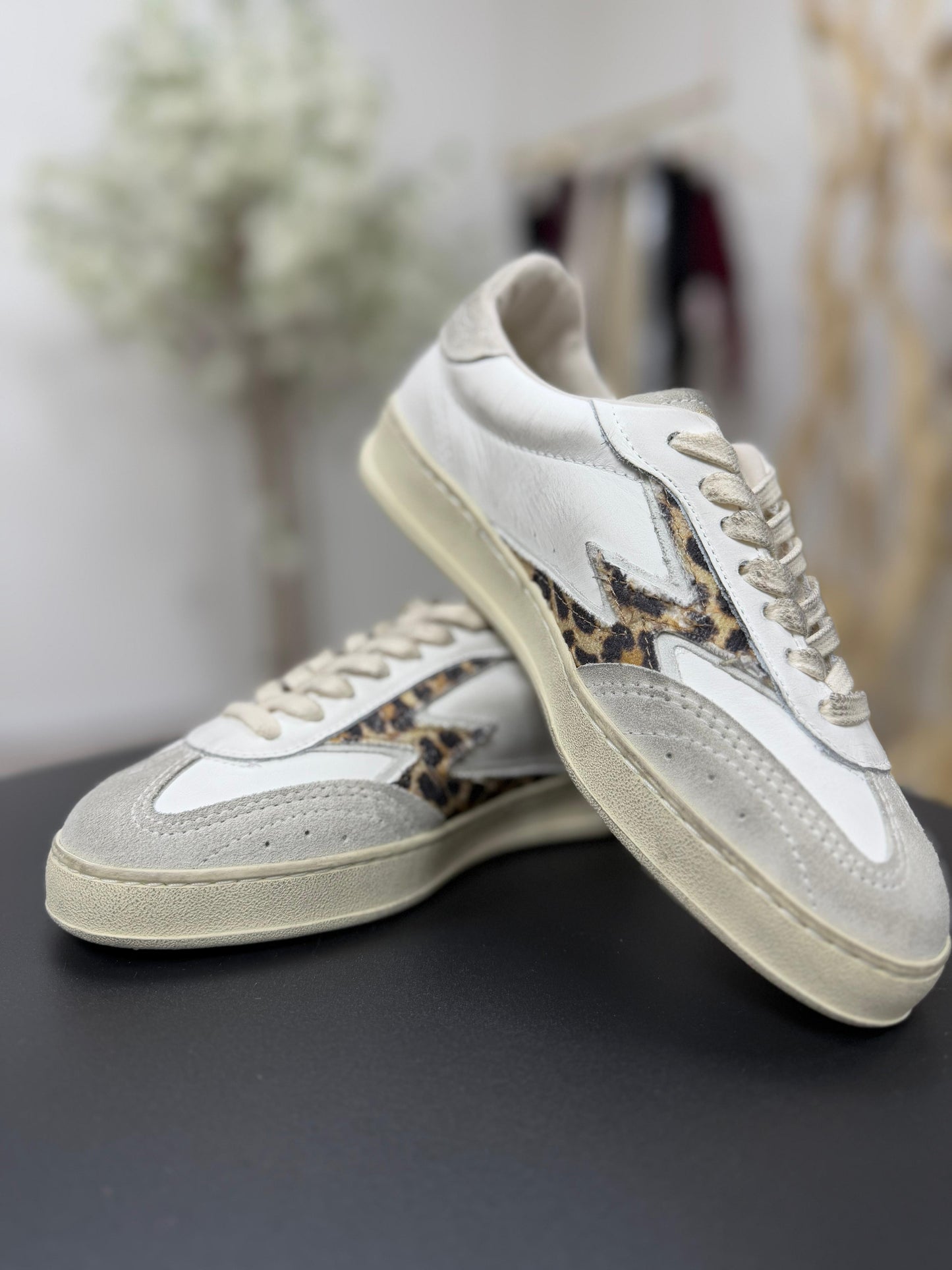 Graziella - Sneaker da donna bianche stile moderno