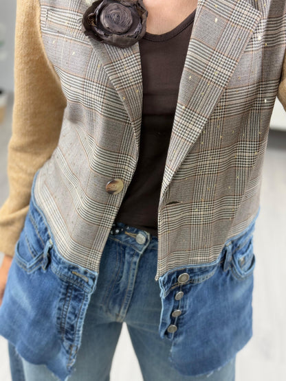 Ginevra - Giacca da donna check Susy Mix