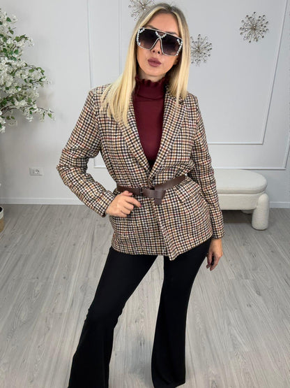 Gina - Giacca da donna con cintura susy mix