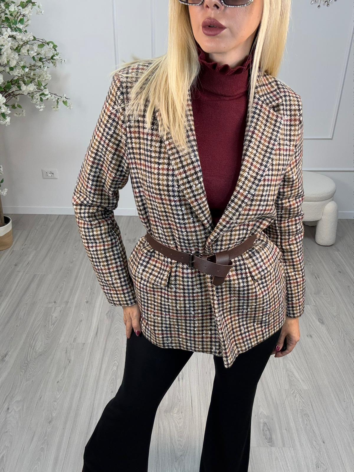 Gina - Giacca da donna con cintura susy mix