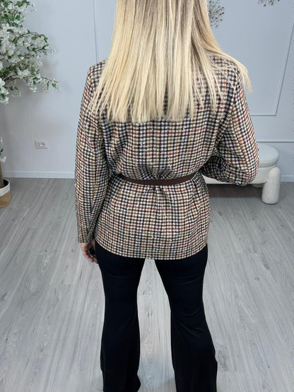 Gina - Giacca da donna con cintura susy mix