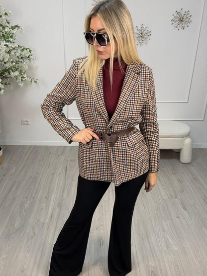 Gina - Giacca da donna con cintura susy mix