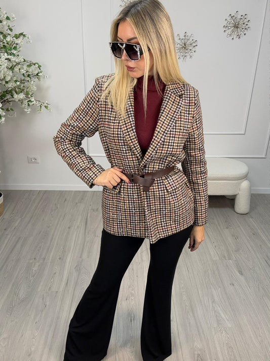 Gina - Giacca da donna con cintura susy mix