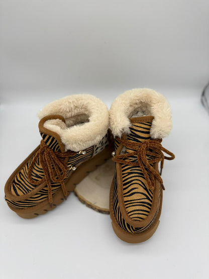 Gioia - Stivaletti da donna animalier Divine Follie