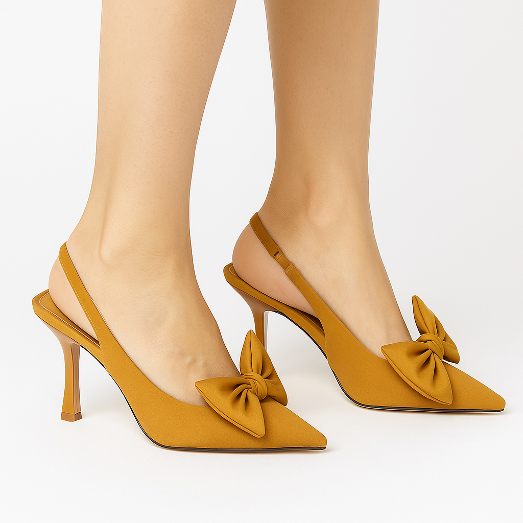 Ines - Sandali Donna Comodi con Design Slingback Elegante Khaki