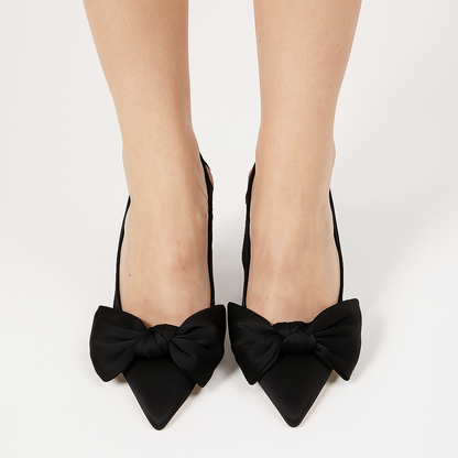 Ines - Sandali Donna Comodi con Design Slingback Elegante Nero