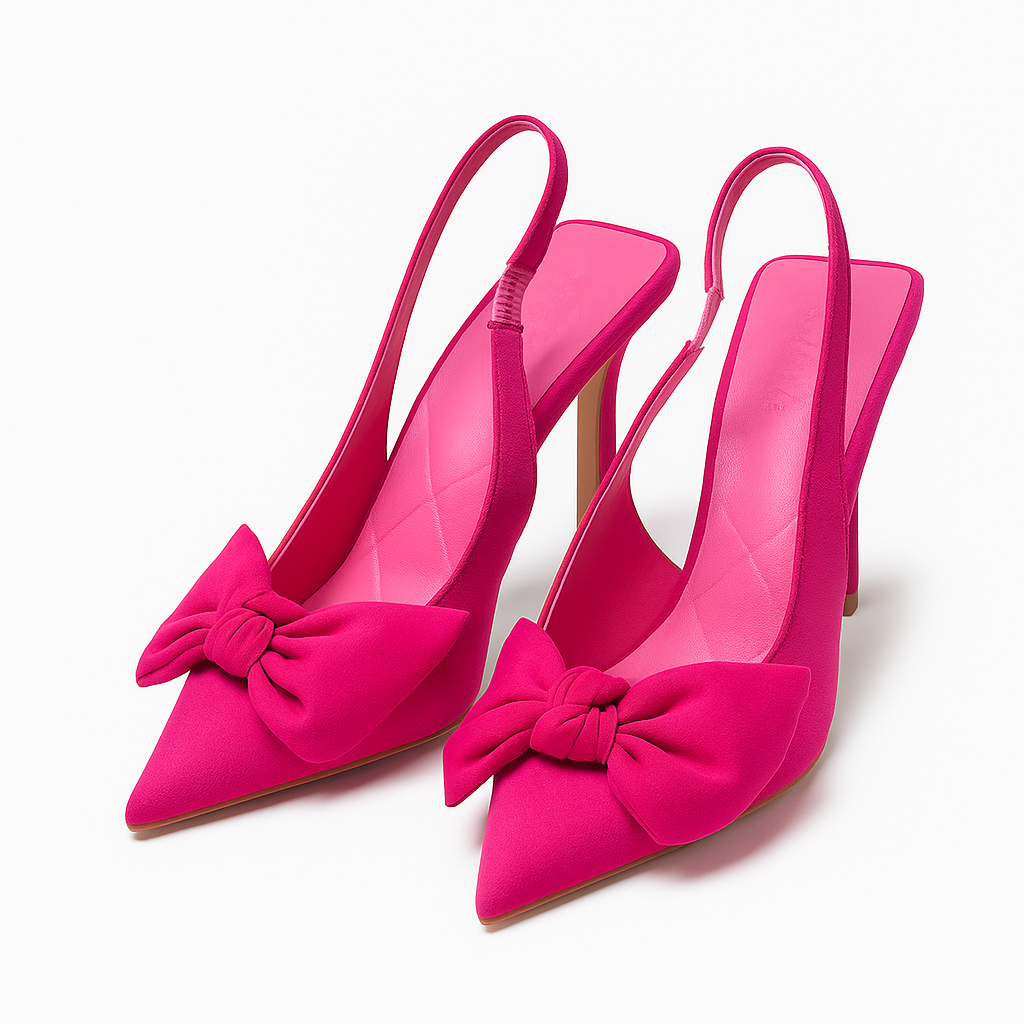 Ines - Sandali Donna Comodi con Design Slingback Elegante Rosa