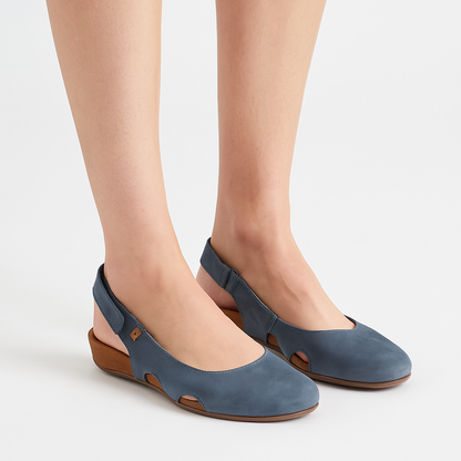 Iside - Sandali Donna Comodi con Suola Ergonomica Blu