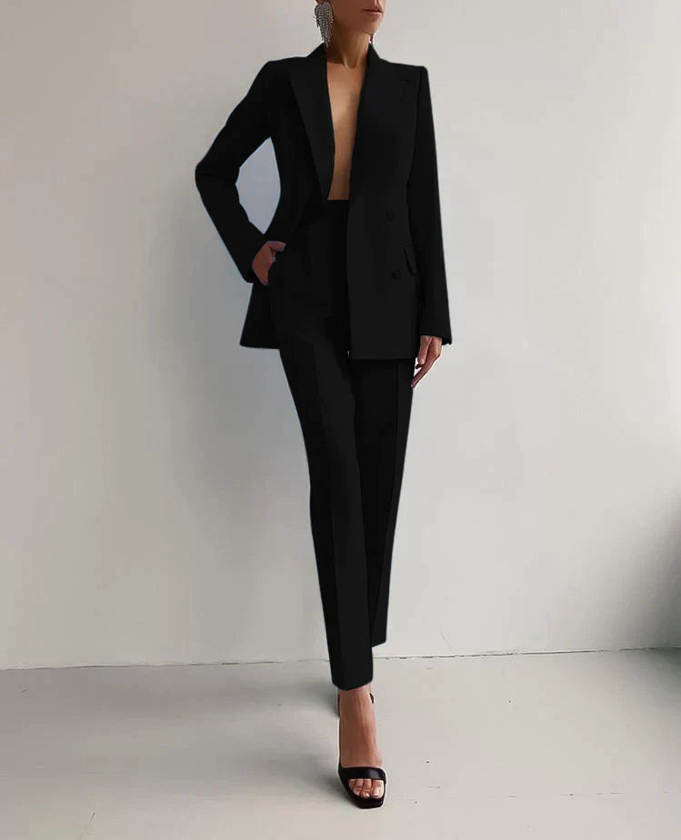 Marlena – Set Blazer e Pantaloni dal Taglio Moderno