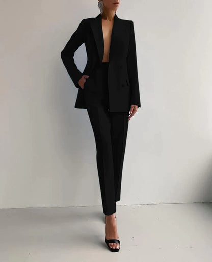 Marlena – Set Blazer e Pantaloni dal Taglio Moderno