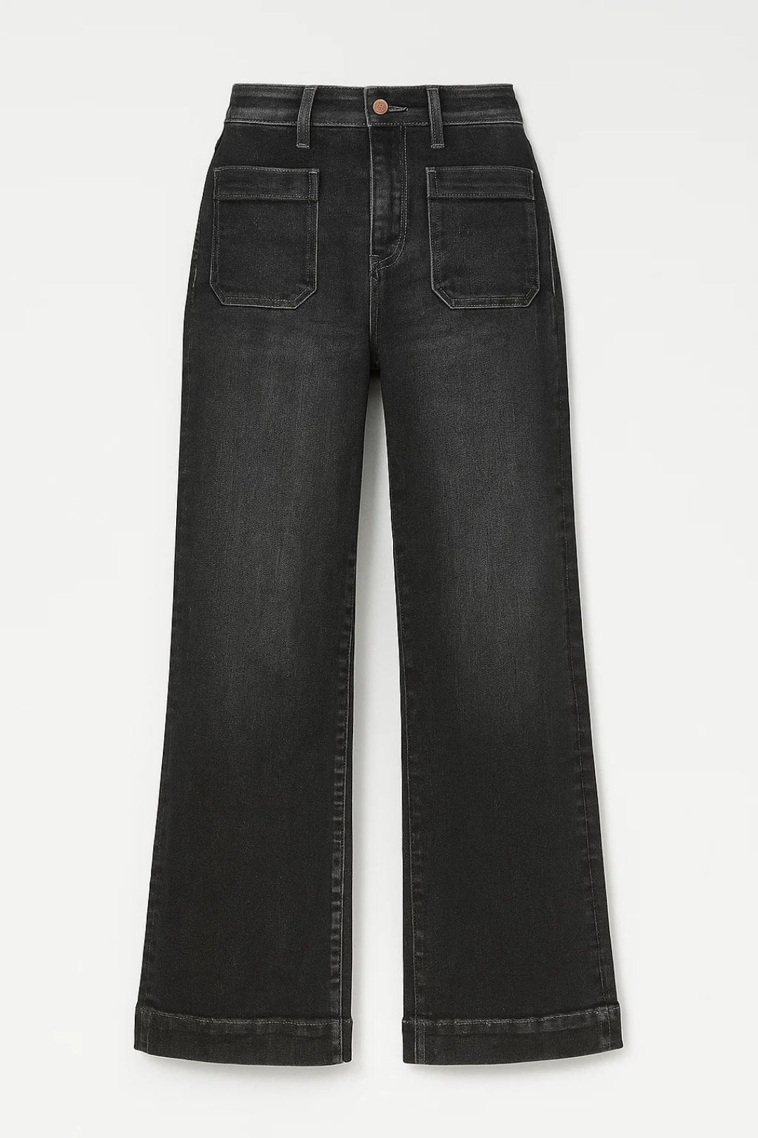 Daniela – Pantaloni Oversize Con Tasche Frontali Dal Design Moderno