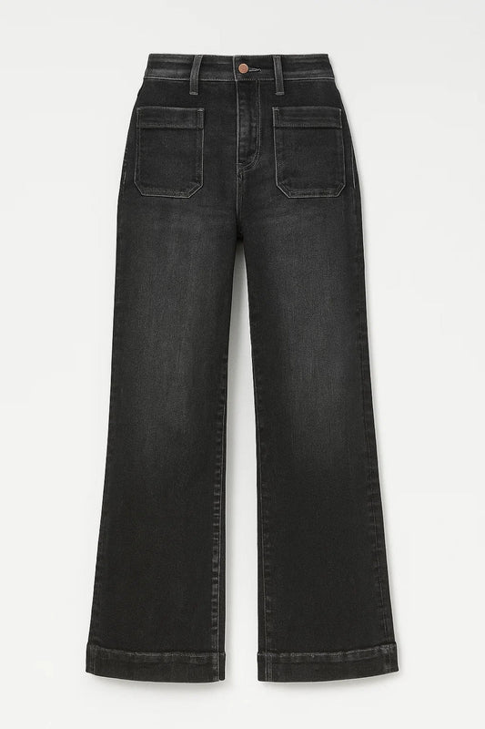Daniela – Pantaloni Oversize Con Tasche Frontali Dal Design Moderno
