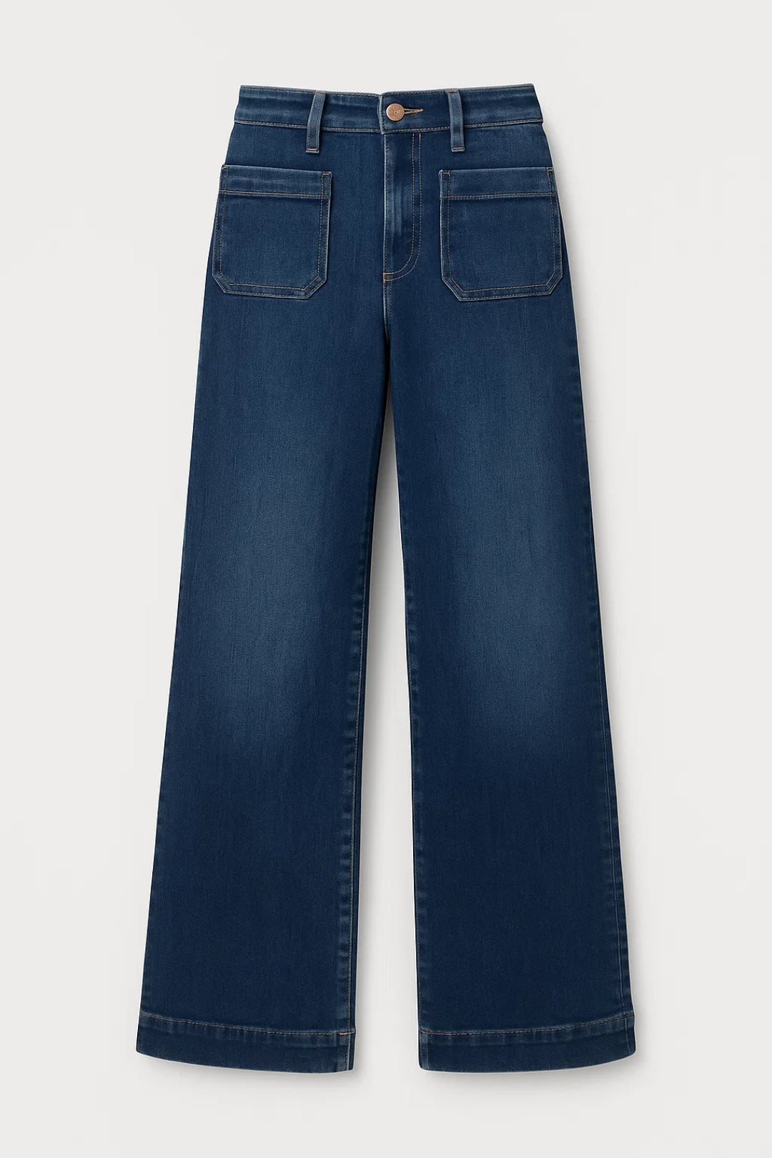 Daniela – Pantaloni Oversize Con Tasche Frontali Dal Design Moderno