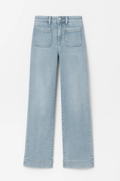 Daniela – Pantaloni Oversize Con Tasche Frontali Dal Design Moderno