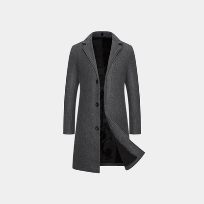 Torquato - Cappotto Stirling Elegante Uomo Invernale Lungo