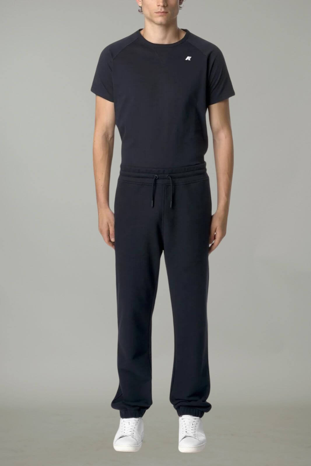 Rutilino - Pantaloni Uomo K-Way Fleece Caldi Moderni Comfort