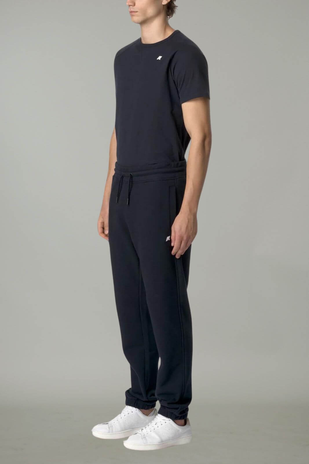 Rutilino - Pantaloni Uomo K-Way Fleece Caldi Moderni Comfort