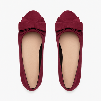 Kyra – Scarpe Piatte Donna Comode ed Eleganti Rosso