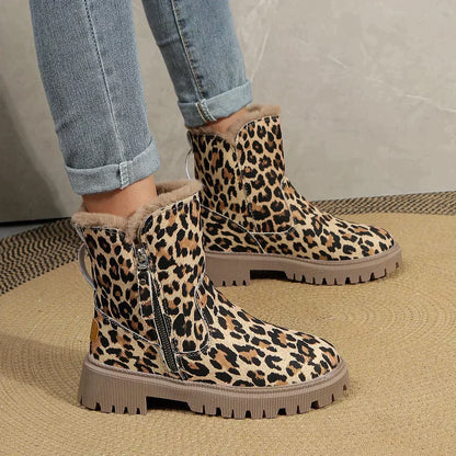 Amica – Stivali Donna Eleganti Motivo Leopardo