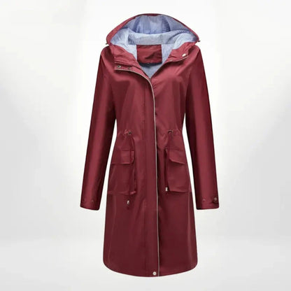 Beatrice – Giacca a Vento Elegante con Cappuccio Donna