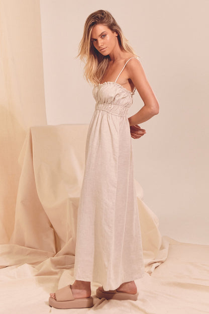 Agnese – Abito Harper in Puro Lino Naturale