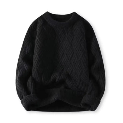 Jonas – Maglione Uomo Girocollo Texturizzato Casual
