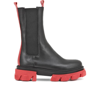 Noretta – Chelsea Boots Alti in Vera Pelle