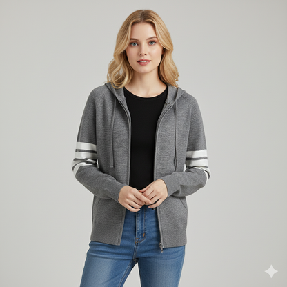 Léonie - Cardigan Luxueux en Cachemire Cammello