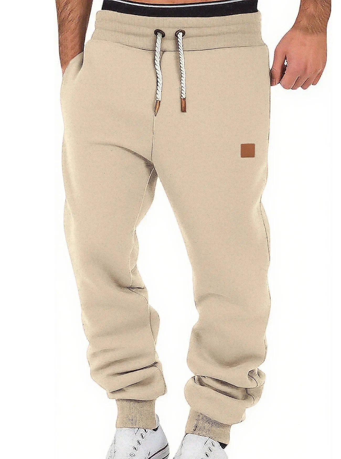 Romualdo - Pantaloni Jogger Uomo Casual Con Tasche