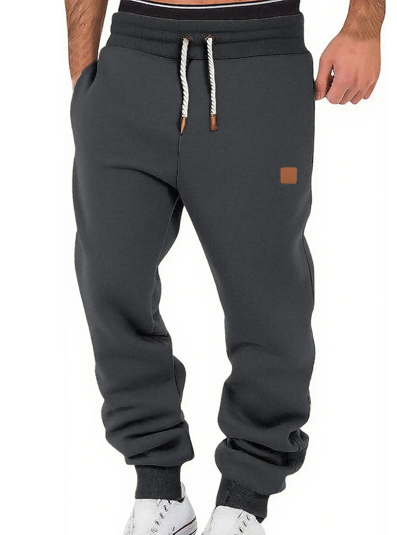 Romualdo - Pantaloni Jogger Uomo Casual Con Tasche
