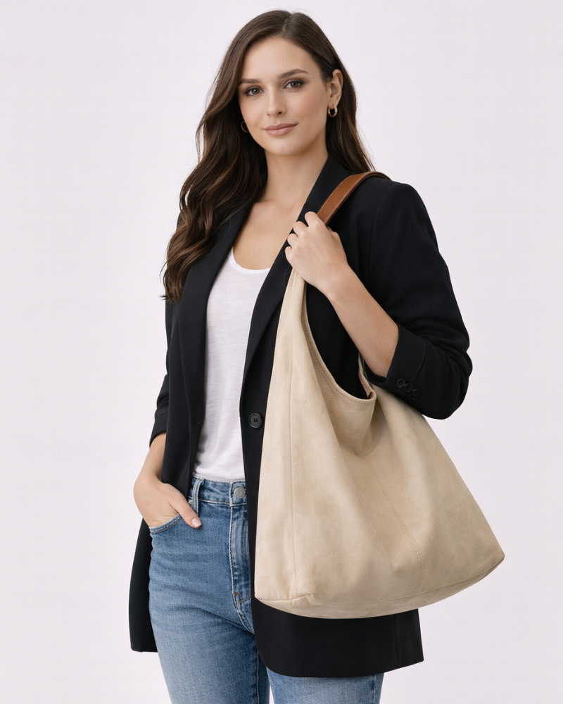 Camilla – Borsa A Spalla Shopper Capiente Con Tracolla Larga Da Giorno