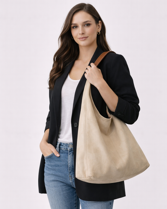 Camilla – Borsa A Spalla Shopper Capiente Con Tracolla Larga Da Giorno