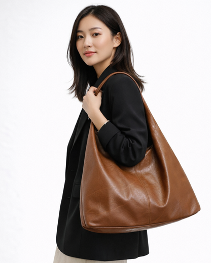 Camilla – Borsa A Spalla Shopper Capiente Con Tracolla Larga Da Giorno