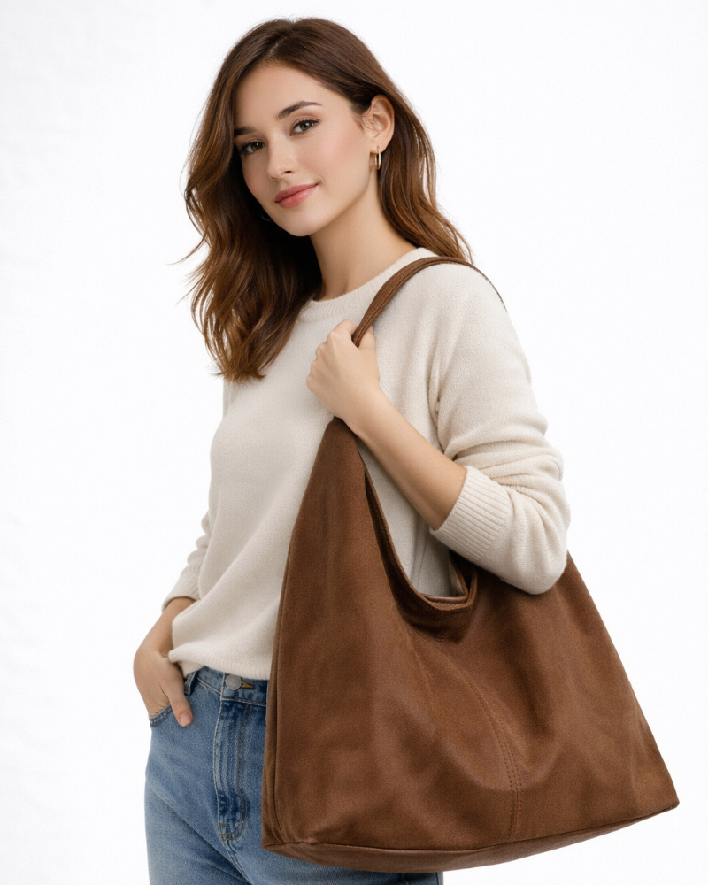 Camilla – Borsa A Spalla Shopper Capiente Con Tracolla Larga Da Giorno