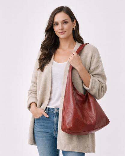 Camilla – Borsa A Spalla Shopper Capiente Con Tracolla Larga Da Giorno
