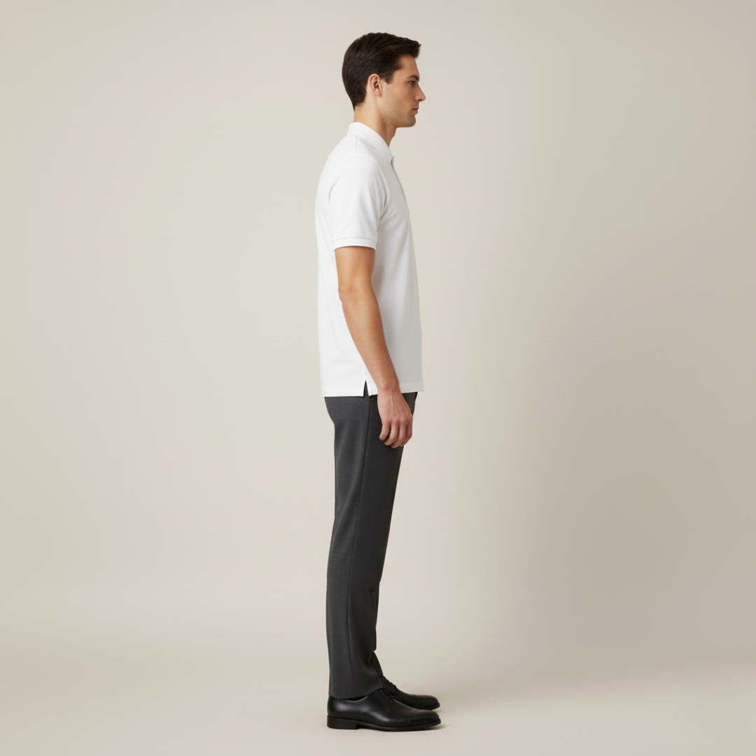 Julian – Polo Da Uomo A Manica Lunga Elegante E Confortevole