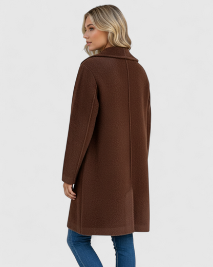 Arianna - Cappotto Donna in Misto Lana Elegante