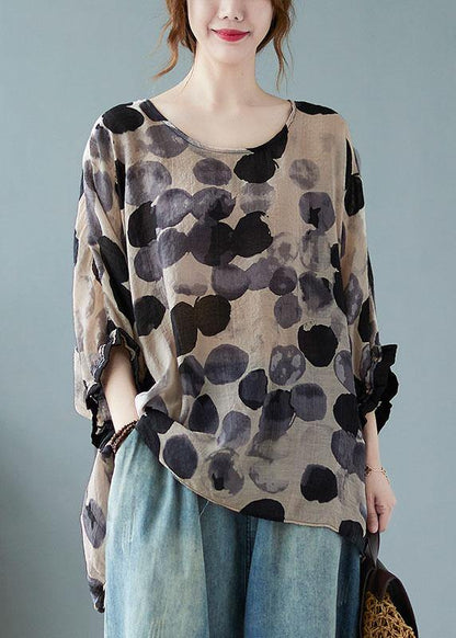 Alessia - Maglia Blu Ampia Maniche Pipistrello