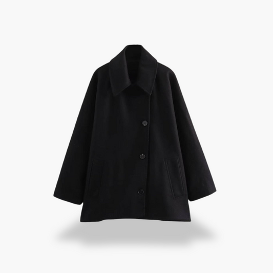 Kassandra – Cappotto Invernale Donna con Bottoni Frontali