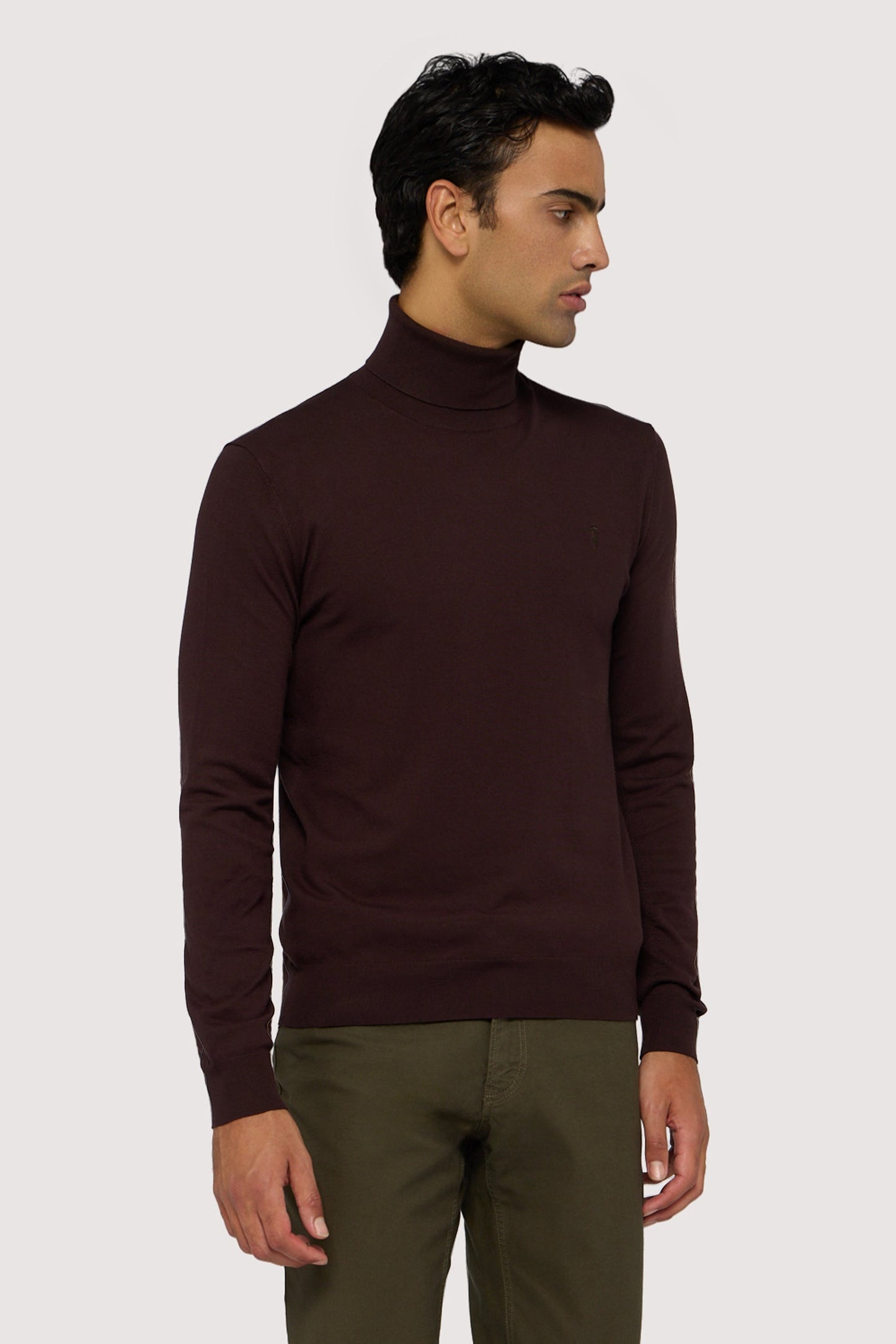 Romolo - Maglione Dolcevita Uomo Elegante Comfort