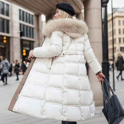 Chiara – Cappotto Lungo Invernale con Interno Isolante Caldo