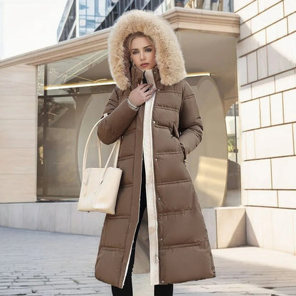 Chiara – Cappotto Lungo Invernale con Interno Isolante Caldo