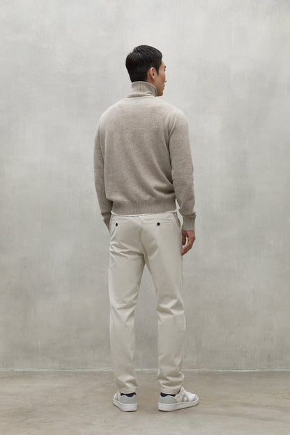 Rutilo - Pantaloni Uomo Beige Chiaro Stile Etico Moderno