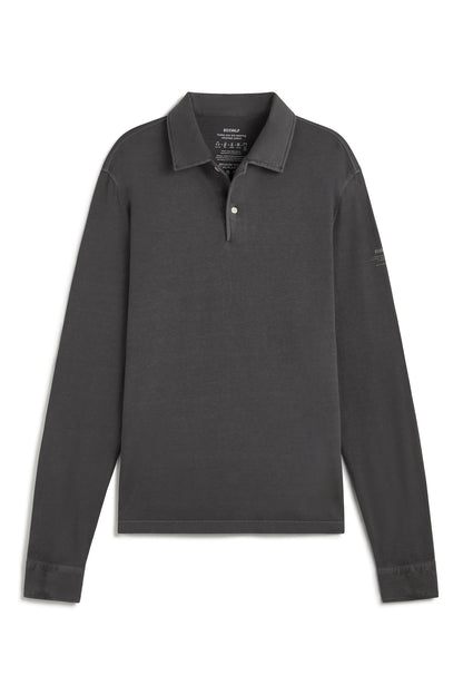 Rodomonte - Polo uomo elegante grigio scuro moderna