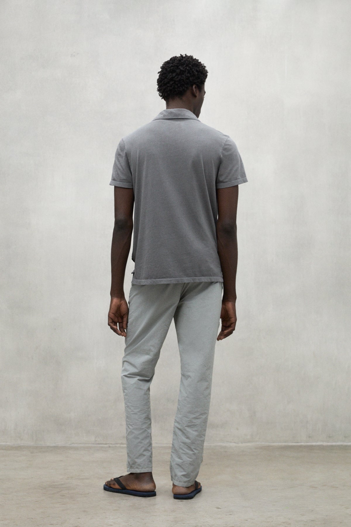 Rufiano - Polo uomo grigio scuro stile moderno elegante