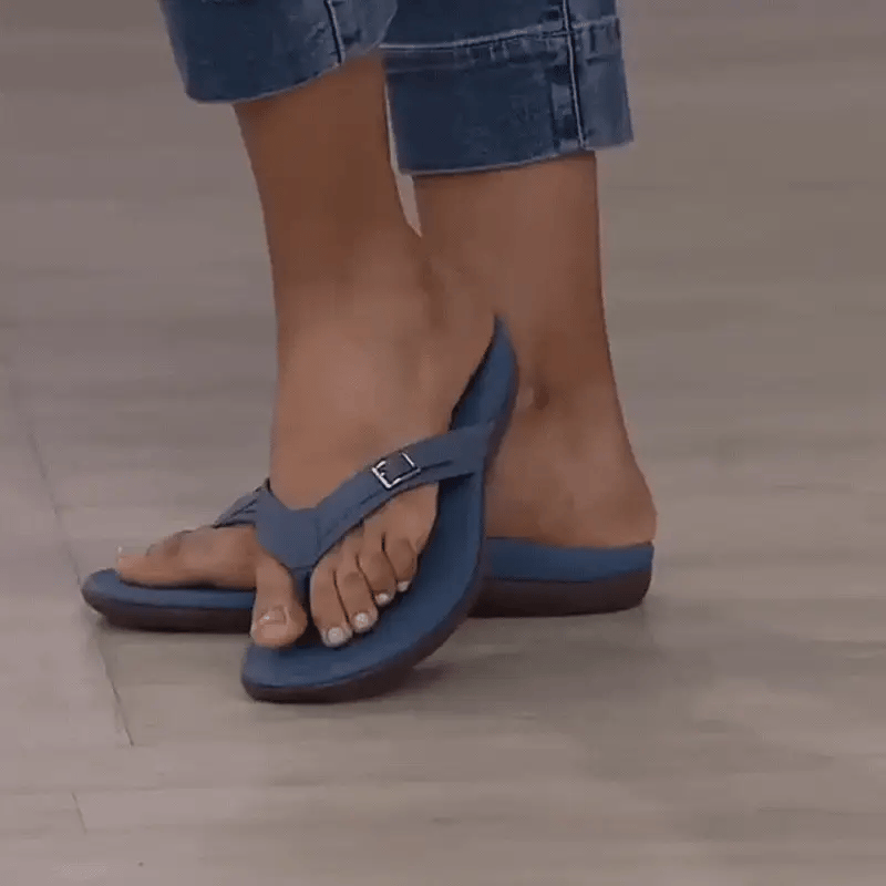 Magalì – Infradito Ortopedici Donna Miranda Comodi ed Eleganti Blu