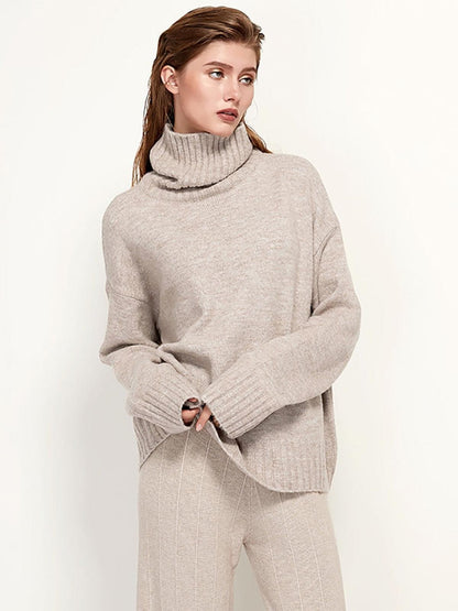 Tilda – Maglione Dolcevita Invernale Vestibilità Regolare